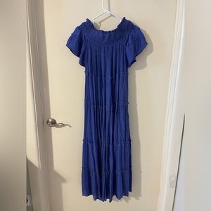 JODIFL Blue Maxi Dress